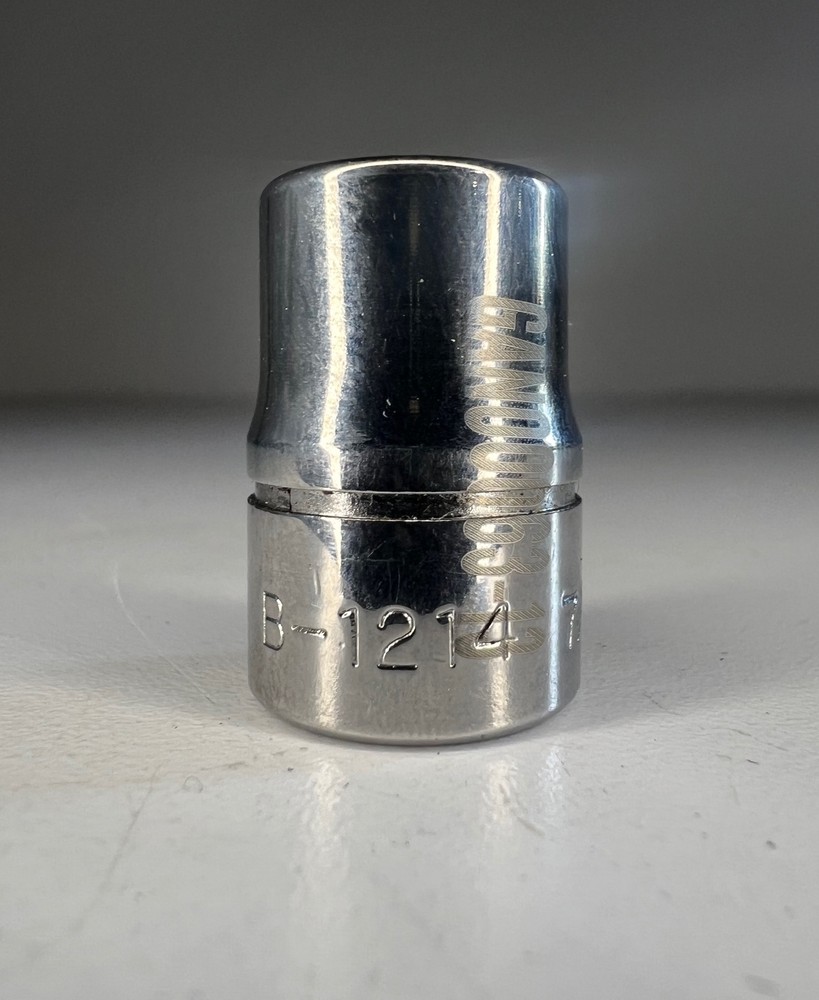 TWO (2) WILLIAMS 3/8 Drive 7/16" 12-Point Socket B-1214 (NEW)