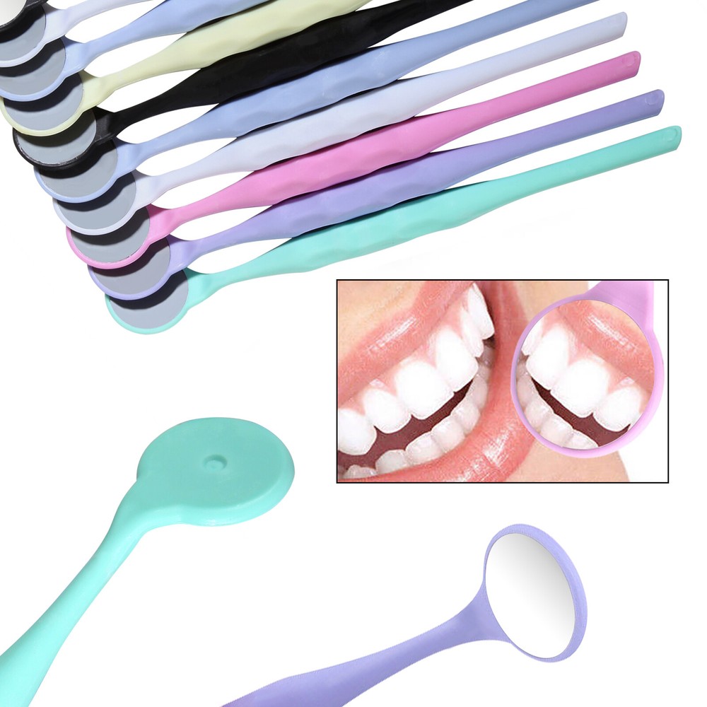 10 Pcs Dental PREMIUM Mouth Mirrors Front Surface Double Single Sided