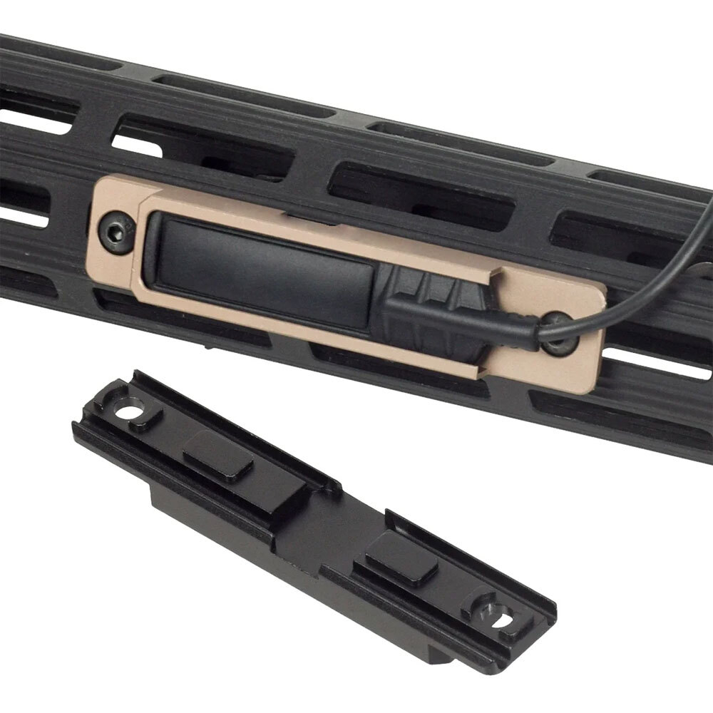 Flashlight Light Switch Mount Pad for M300 M600 Pressure Switch Fit MLOK Keymod