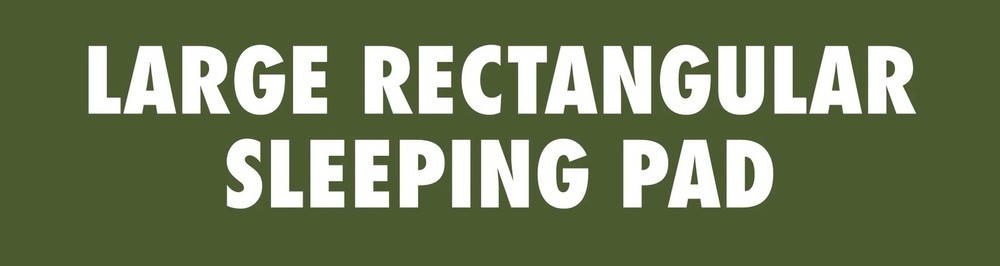 Large Rectangular Sleeping Air Pad Outdoor comfortable sleeping pad