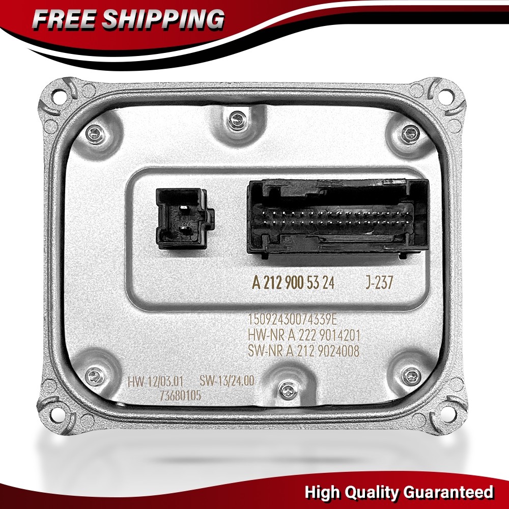 LED Headlight Ballast Unit For Mercedes-Benz E200 E250 E300 E350 E400 2014-2016