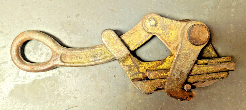 Klein Tools 1671-10 ~ Parallel Jaw Grip Cable Puller, 10000 lbs, 0.37'' - 0.75"