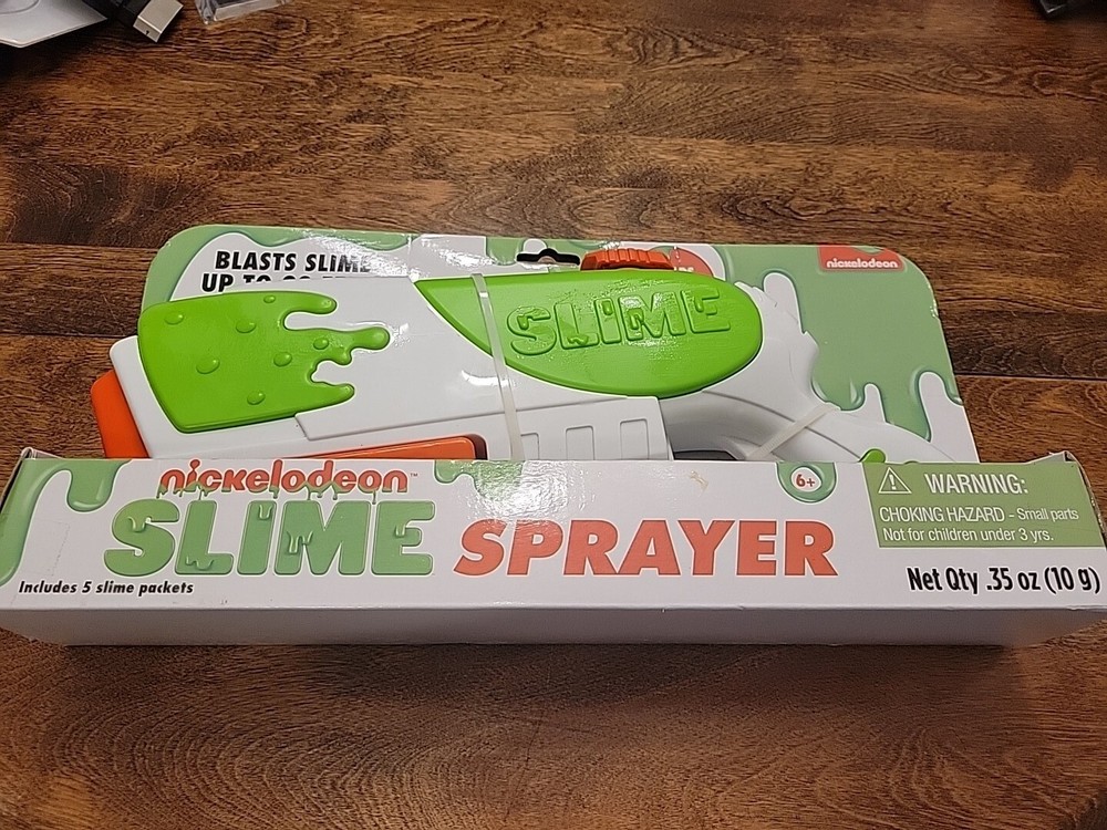 NICKELODEON Slime Sprayer Water Gun NEW
