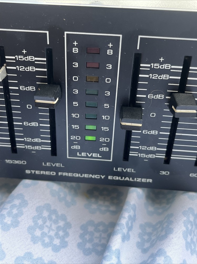 Numark EQ2310 10-Band Stereo Frequency Equalizer (FULLY TESTED),