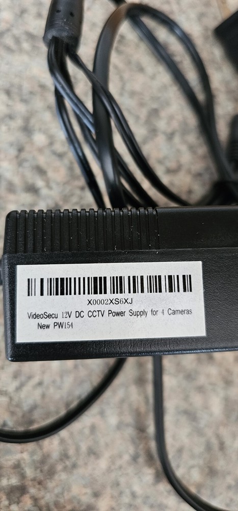 VideoSecu 12V DC CCTV 4 Camera Power Supply!