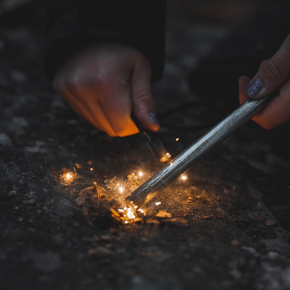 Forest Fundamentals™ Beast Fire Starter™ Large Ferro Rod Fire Steel & Striker