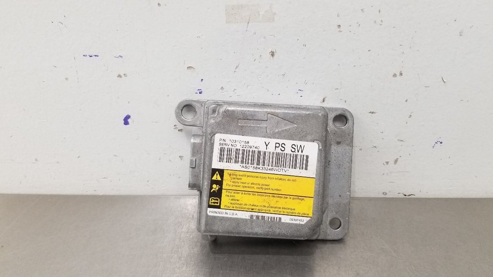 04 CHEVY CORVETTE C5 SRS CONTROL MODULE 12209740