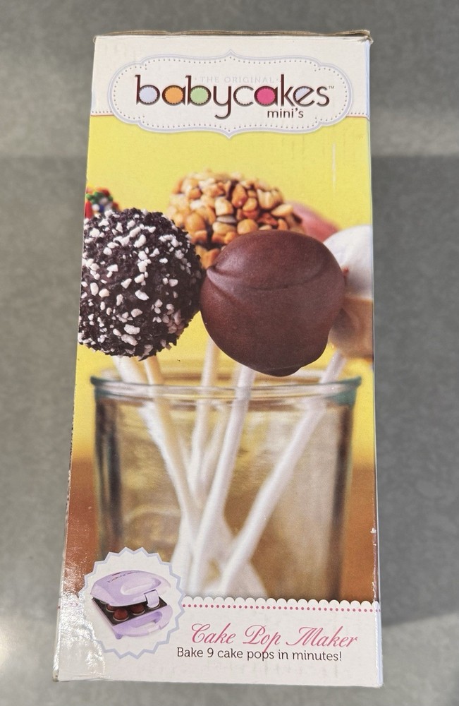 Babycakes Mini's Cake Pop Maker Model CPM-20 Complete in Box - Great Condition!