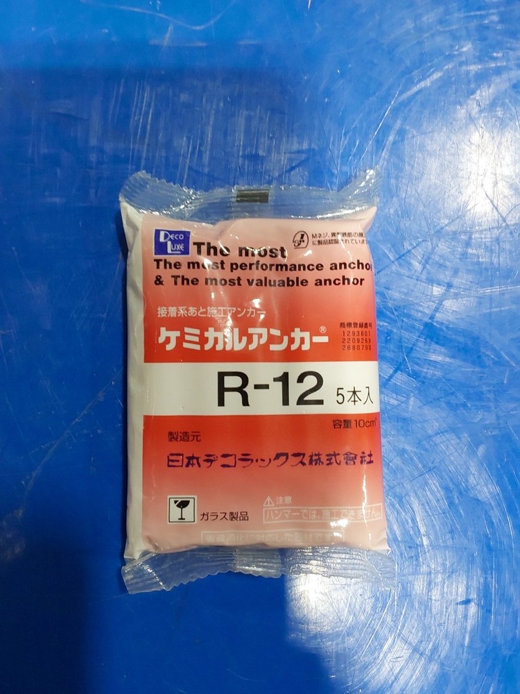 DECO LUXE CHEMICAL ANCHOR R-12