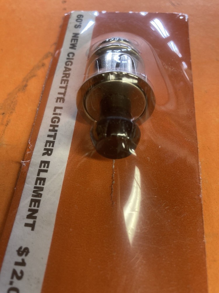 NEW 1960'S Cigarette Lighter Element - 1960's - P/N Unknown WITH KNOB