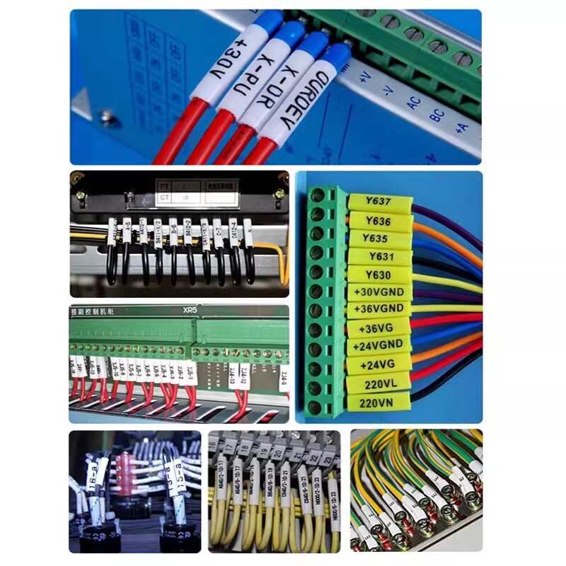 Marking Machine S680 Number Tube Printer PVC Sleeve Coding Machine Printer