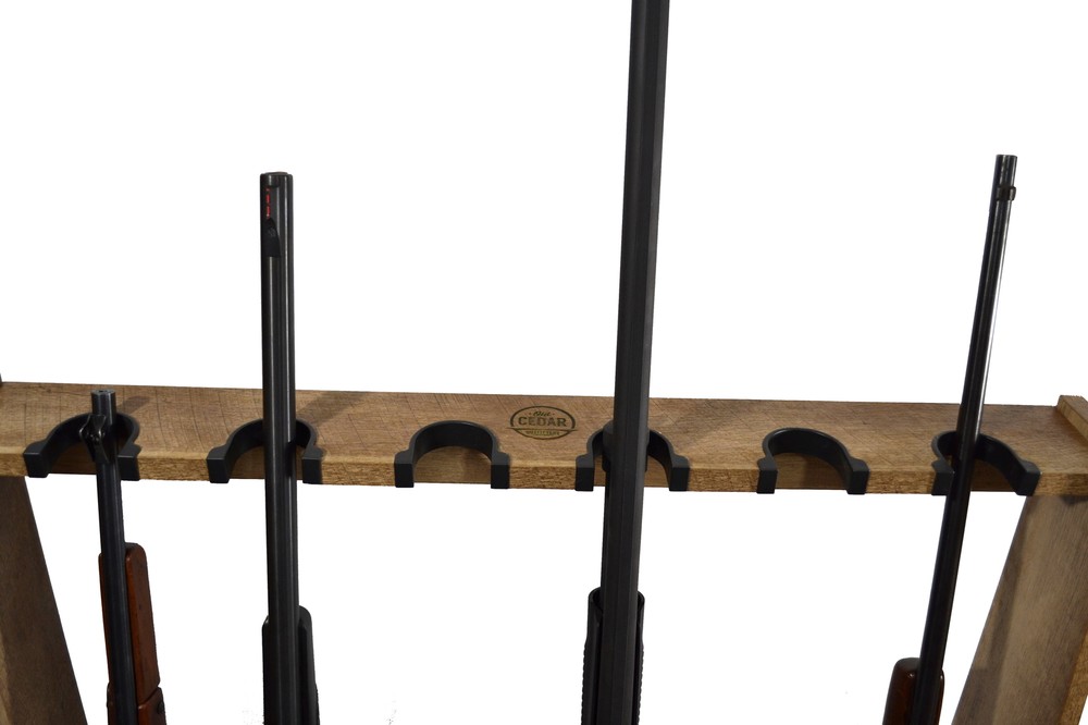 Standing Floor Gun Display Rack Rifle Shotgun Storage Organizer Holder