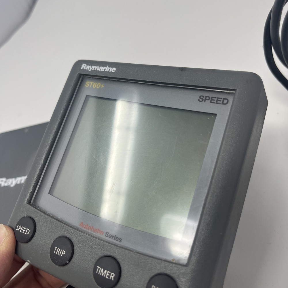 Raymarine ST60 Speed Instrument Display A22009 Untested