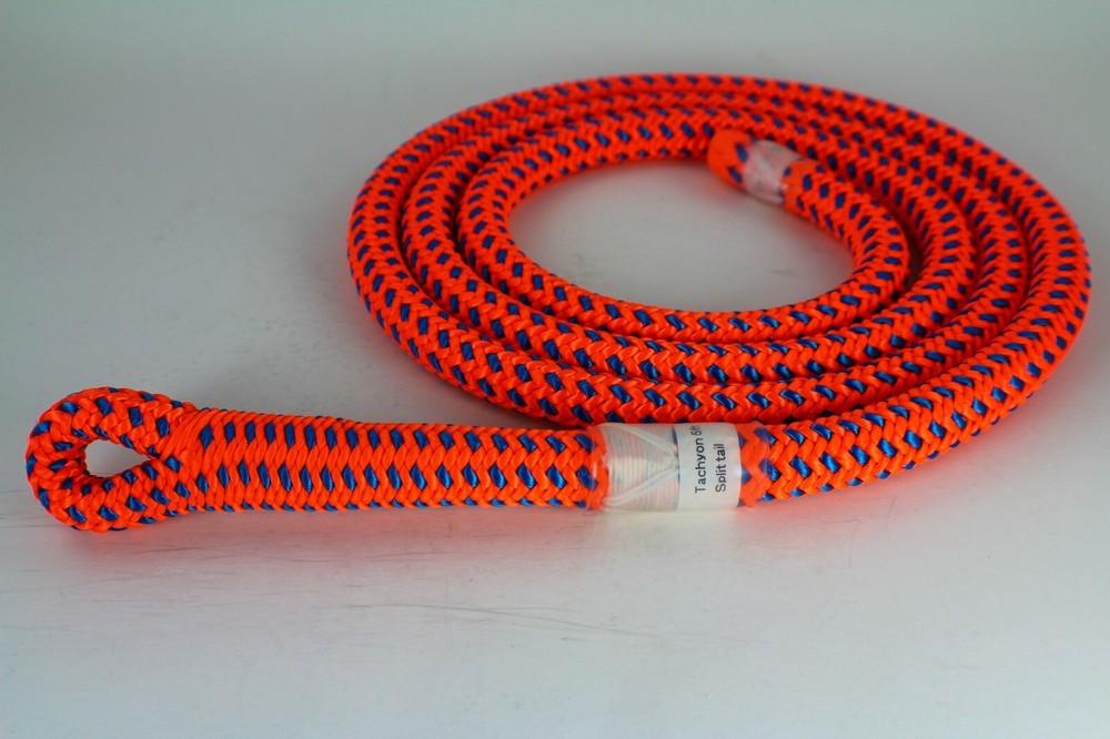 ARBORIST CLIMBING TEUFELBERGER 11.5mm TACHYON SPLIT TAIL - Choose length.