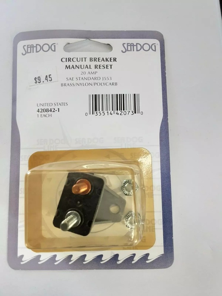 SeaDog Circuit Breaker Manual Reset 420842-1