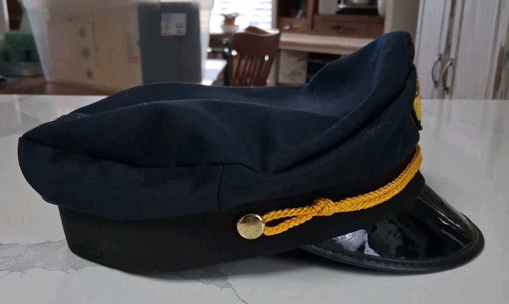 Vintage Delta Airlines Future Flight Captain Hat A14