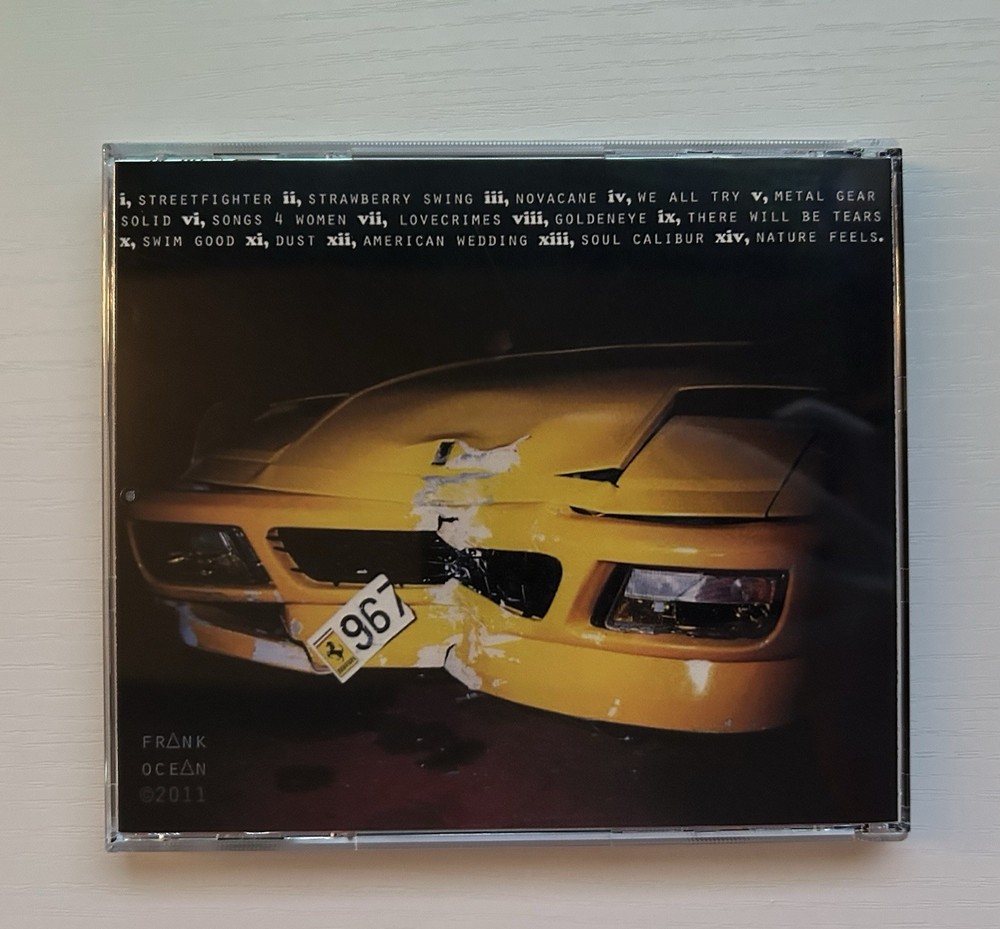 Frank Ocean Nostalgia Ultra CD