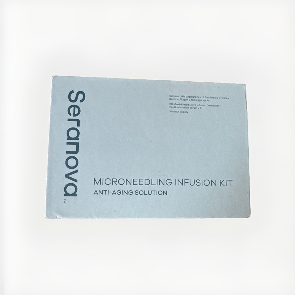 Seranova Microneedling Infusion Kit Anti Aging Solution 3 Month 2028