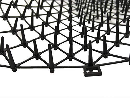 Cat Scat Mat Plastic Spike Keep cat away 6.5' Black 1pcs
