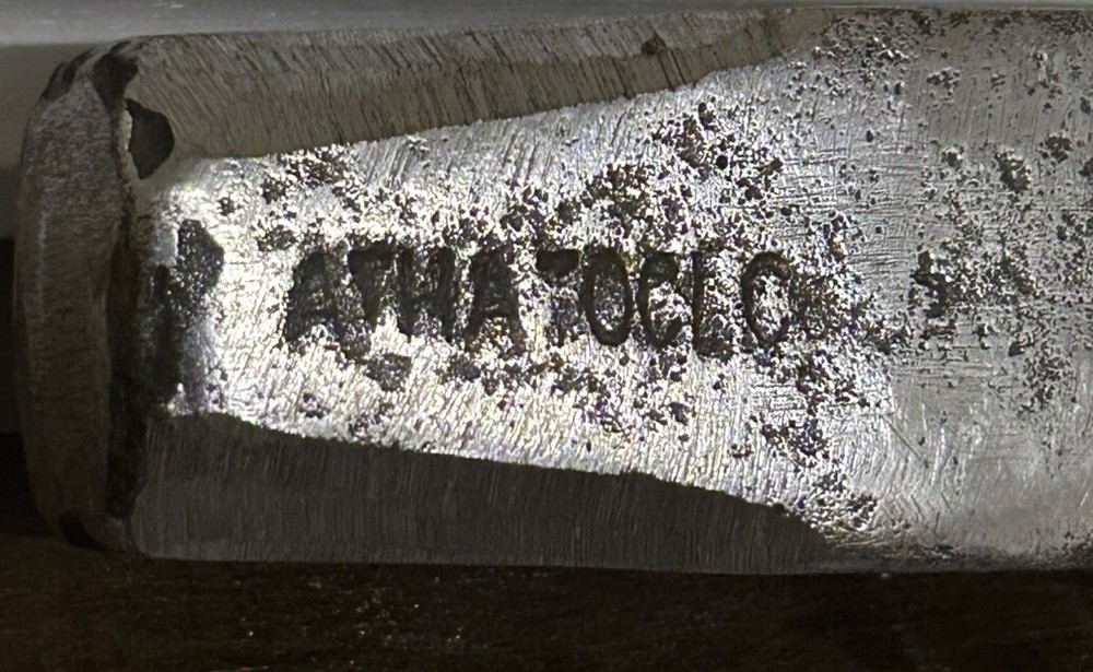 Atha Tool Co Cast Steel Blacksmith Hammer Head