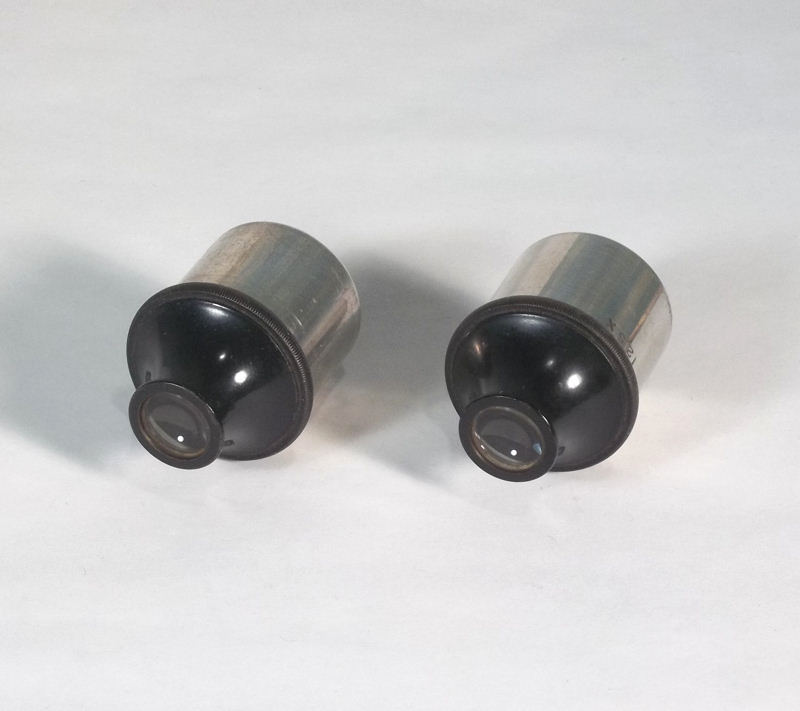 Vintage 12.5x Dissecting Stereo Microscope Ocular Lens Pair