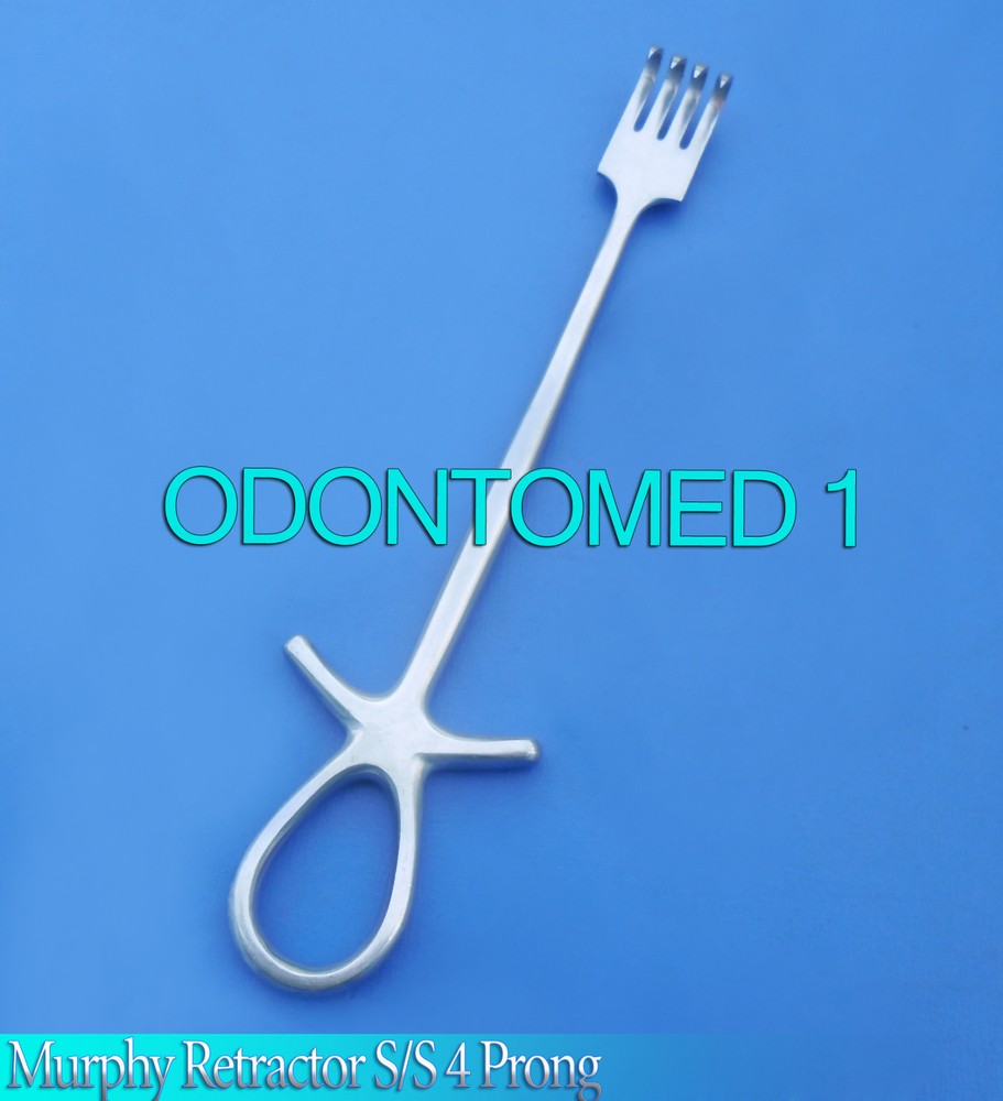 Murphy Retractor Surgical Instruments Prong7.50" 4PS/S