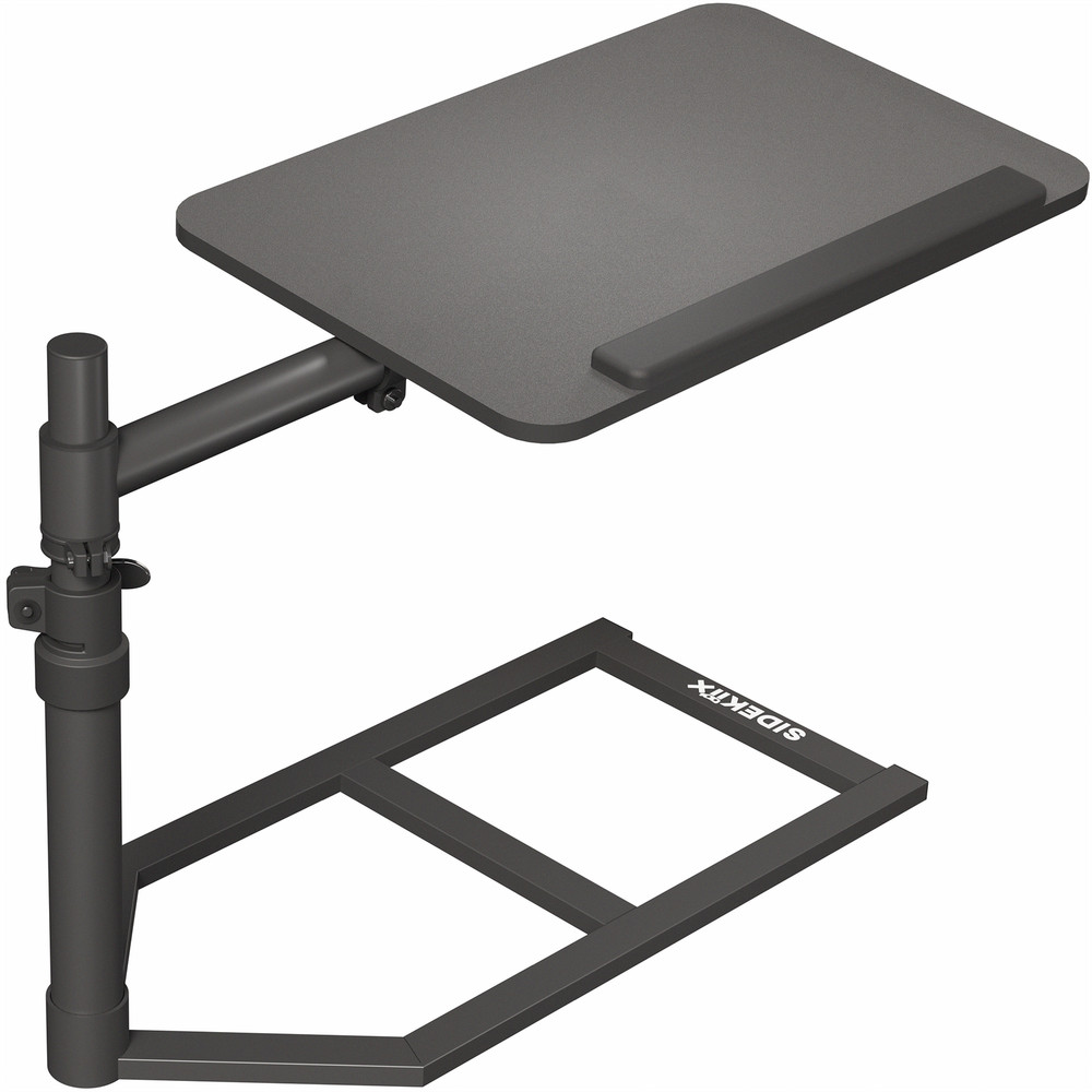 Sidekiix Overbed Table with Under Mattress Support, Adjustable Tray