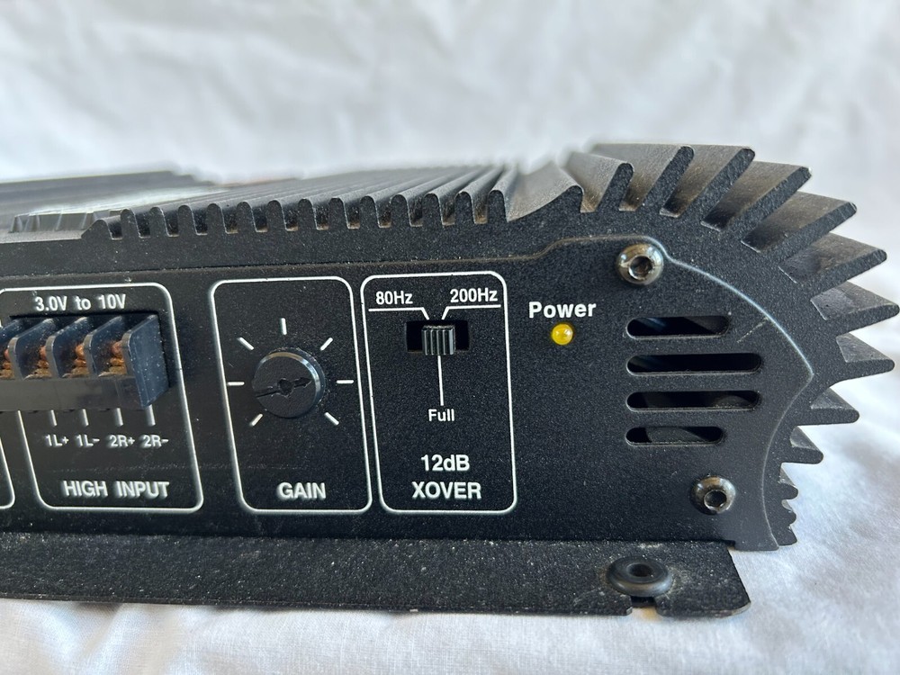 Vintage Old School Earthquake Power 200X Amplifier - Performs Excellent