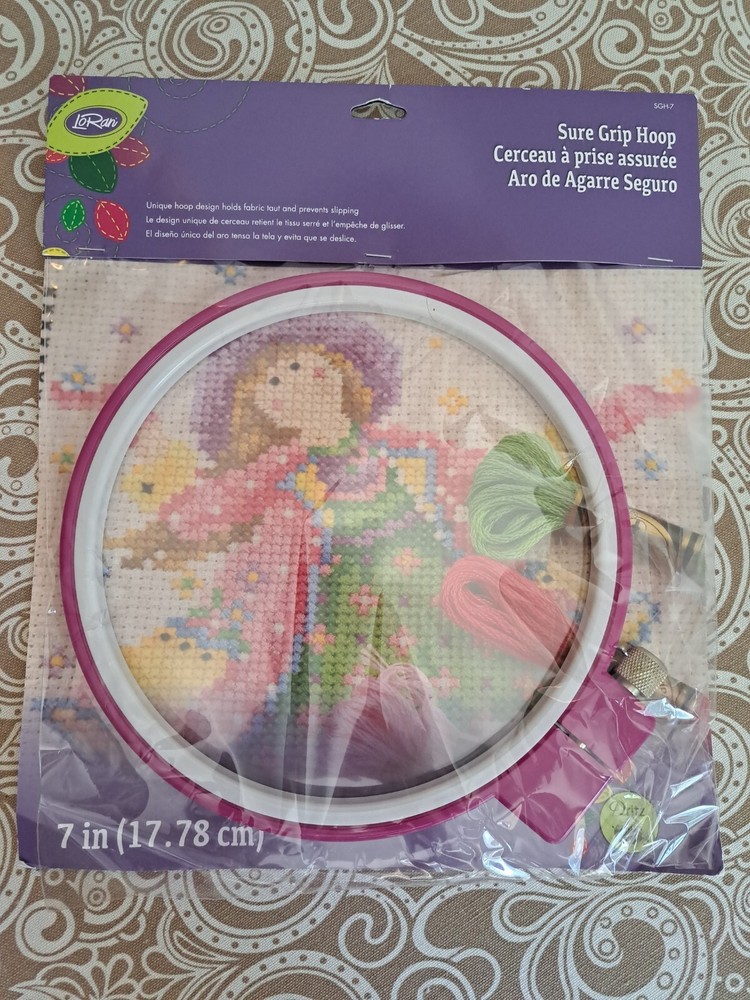 Dritz LoRan Sure Grip Hoop 7"- , SGH-7