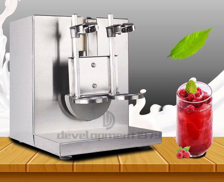 Doubleframe Control Cream Bubble Boba Milk Tea Shaker Machine Auto Shaking Mixer