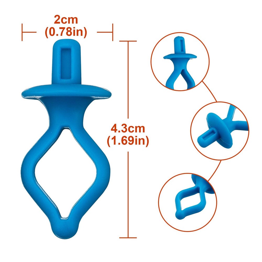 60 PCS Bobbin Holders Thread Spools Clips Preventing Tangles Sewing Supply