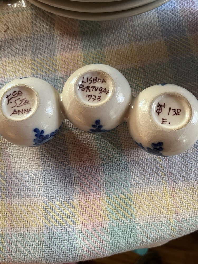 Studio Pottery Made In Lisbon 1978/ Signed, Dated And Numbered