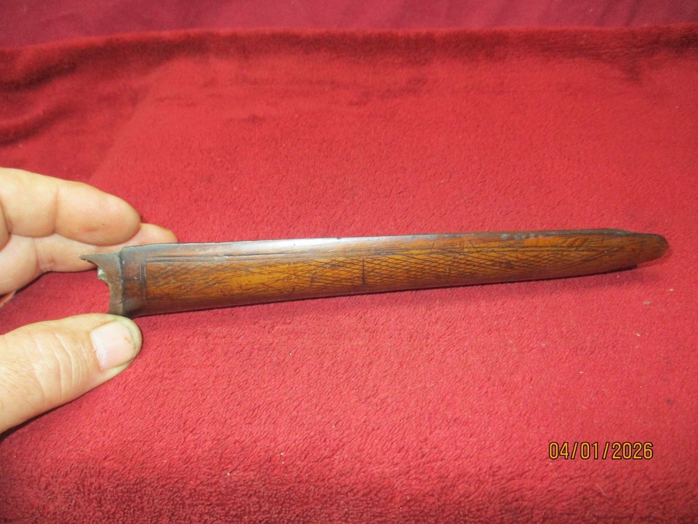 H. Pieper BTe Double Barrel 10ga. Early 1900's.,, PART: Forend Assembly