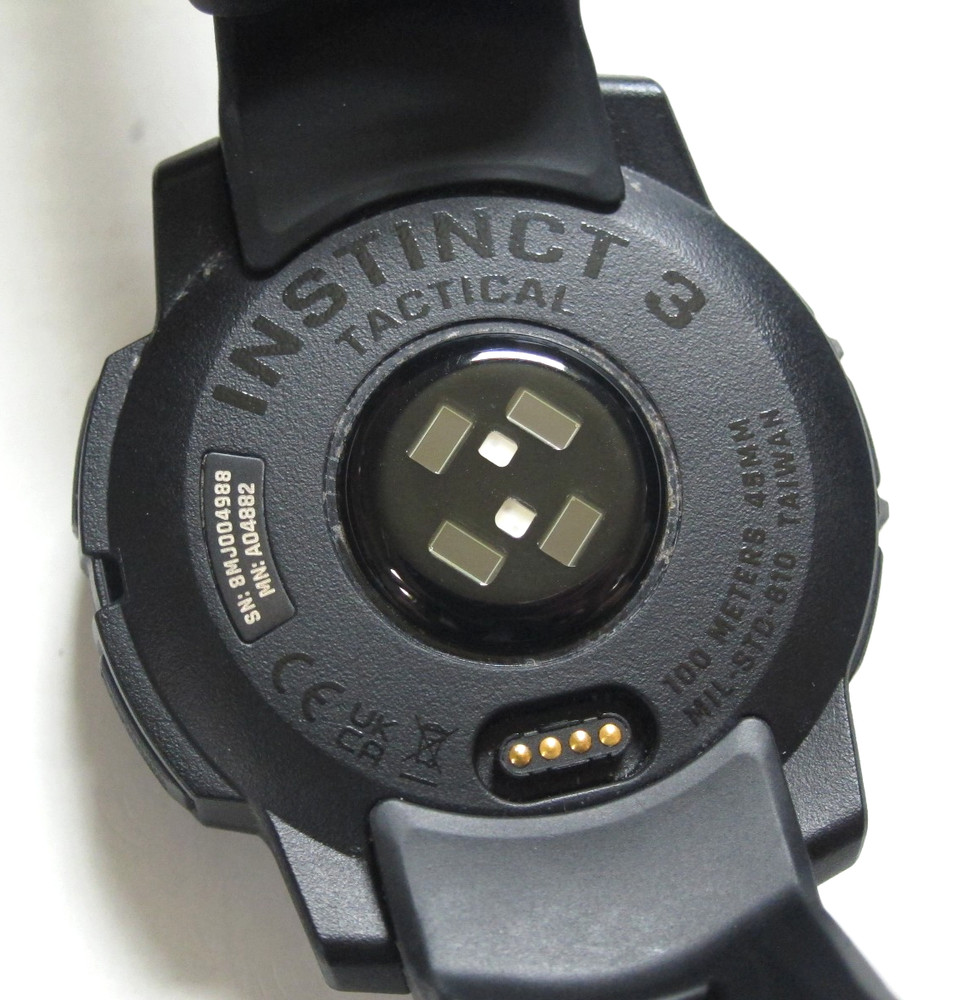 Garmin Instinct 3 Solar Tactical GPS Watch - Black, 45mm