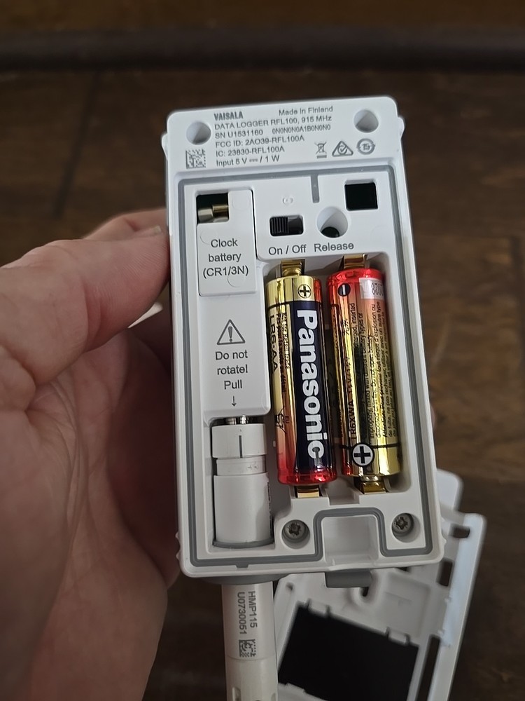 Vaisala RFL100 Data Logger - Wireless Temperature & Humidity Data Logger
