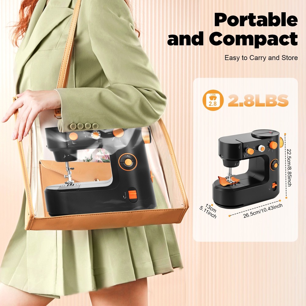 Sewing Machine, Free-Arm, Super Utility Stitch Sewing Machine