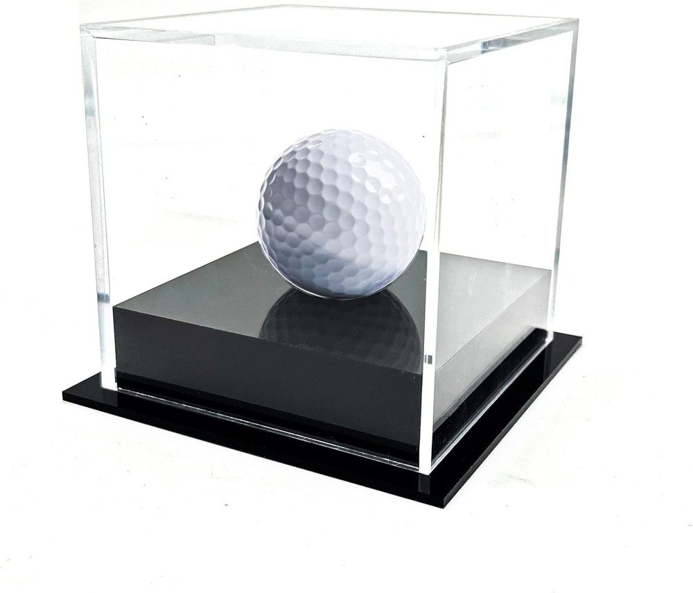 HH-GOLF® Golf Ball Display Case, Clear Acrylic Showcase for White