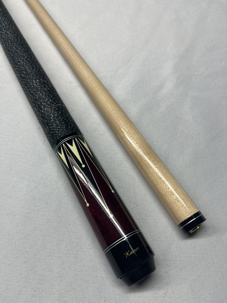 Kiaser Pool Cue Maple Shaft 2 Piece Playing Stick K251D
