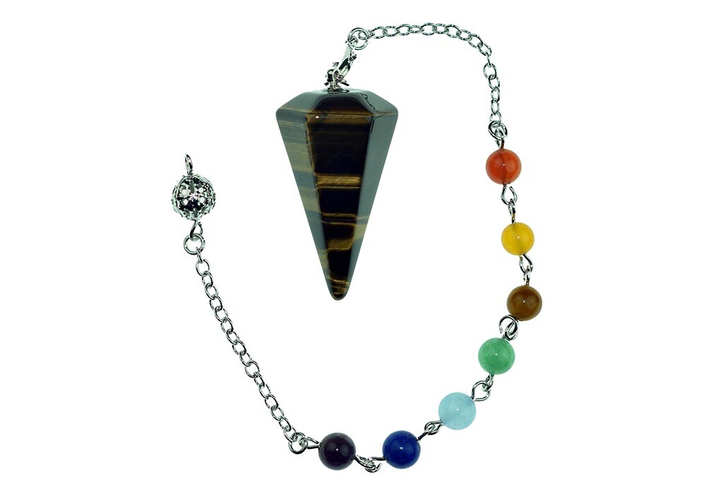 Pendulum Tiger Eye Faceted