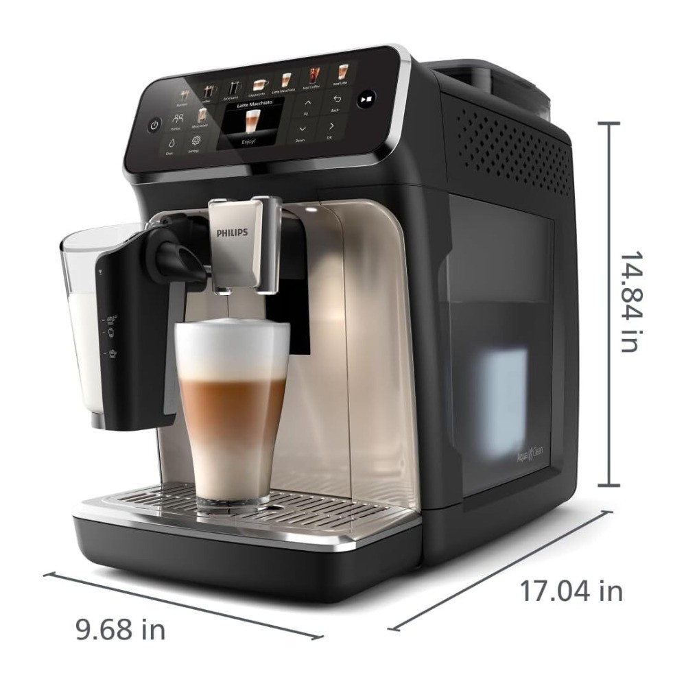 Philips Series 5500 Fully Automatic Espresso Machine (Black)