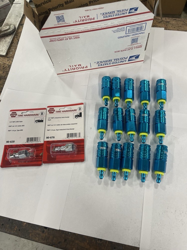 Legacy universal type B or D female air couplers