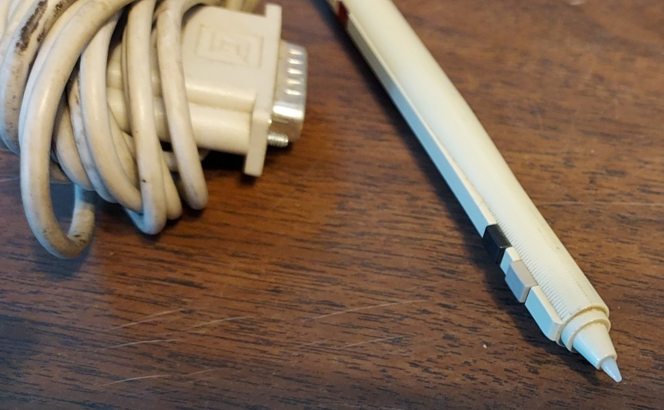 GTCO CalComp Corded Click-Tip Stylus Pen HZ4A