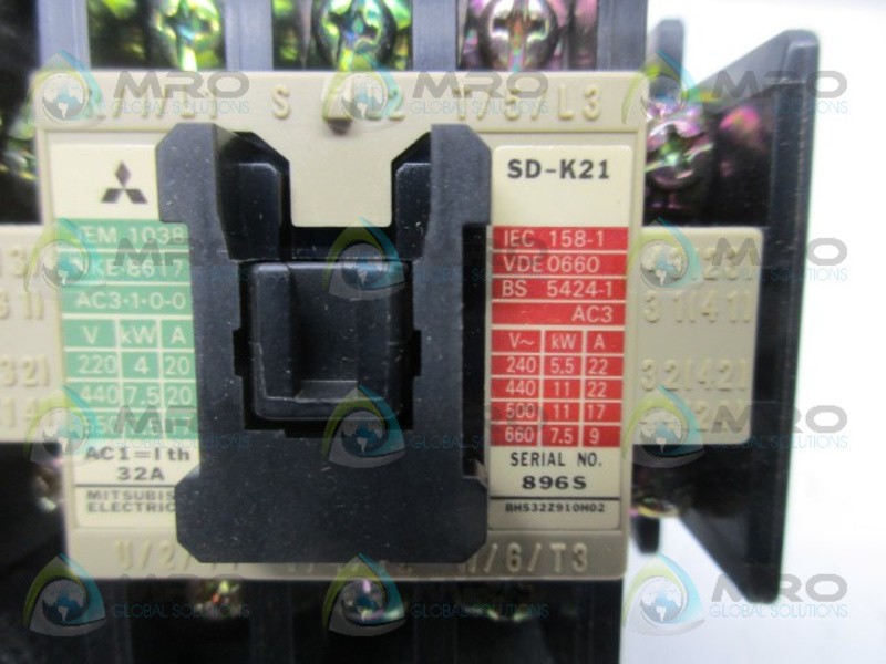 MITSUBISHI SD-K21 CONTACTORY NSMP