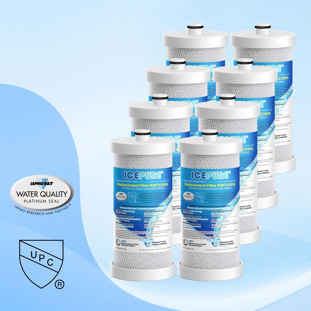 ICEPURE WF1CB Refrigerator water filter Replacement For WF1CB,WFCB, RG100