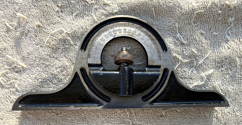 VINTAGE UNBRANDED MACHINIST PROTRACTOR