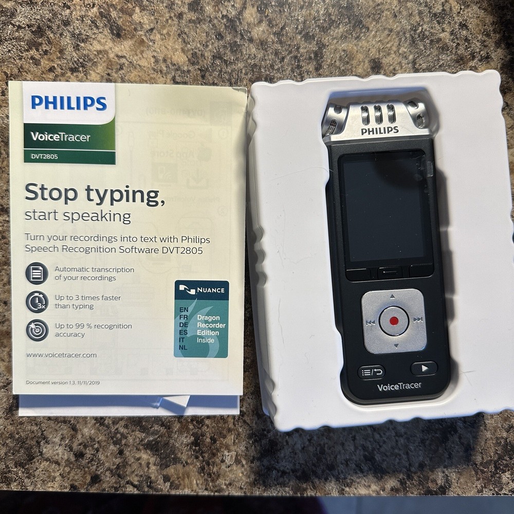 Philips VoiceTracer Audio Recorder DVT7110