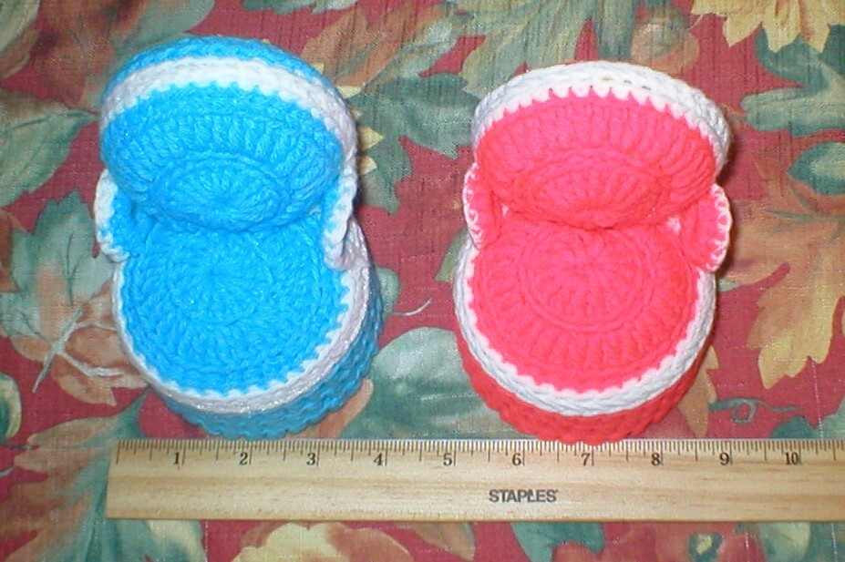 2 PIN CUSHIONS HAND CROCHETED SOLD AS IS