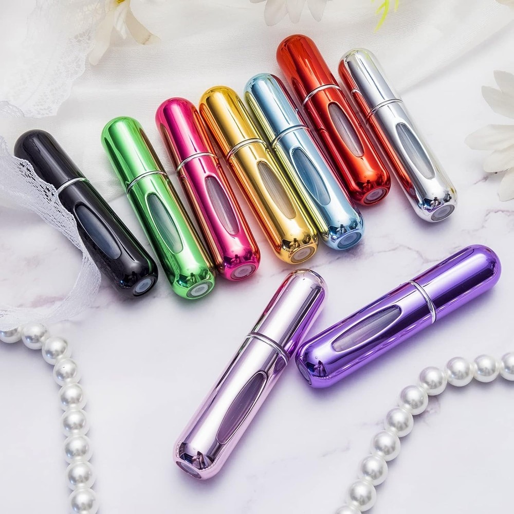 Mini Refillable Perfume Atomizer 5ml (4 Pack) Portable Travel Spray