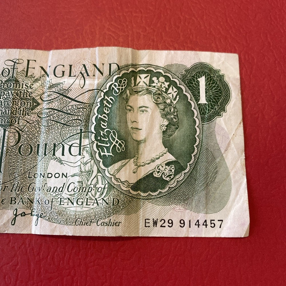 England- 1 Pound- 1970-1978