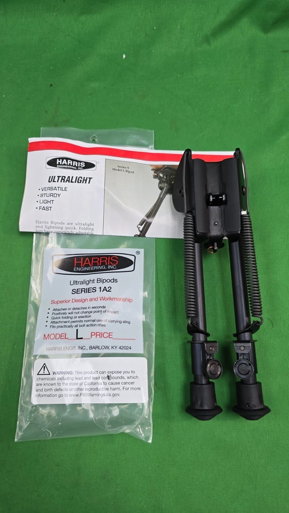 Harris Solid Base 9-13" Bipod 1A2-L NEW (C5)